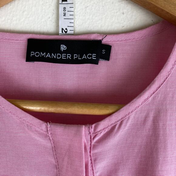 Tuckernuck Pomander Place Lucy Pink Mini Dress Size Small - Picture 10 of 13